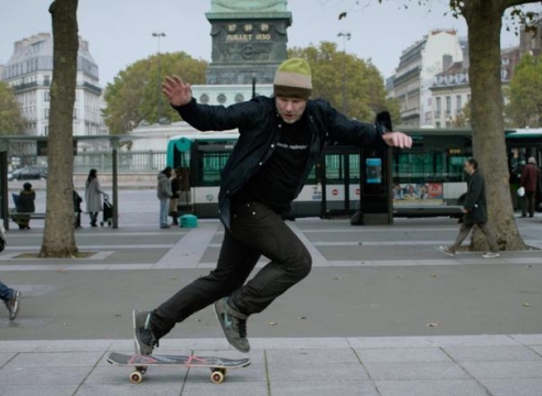Shaun Gladwell - Self Portrait Spinning and Falling in Paris
